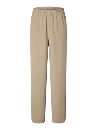 Selected Femme SlfTinni-Relaxed MW Wide Pant Greige